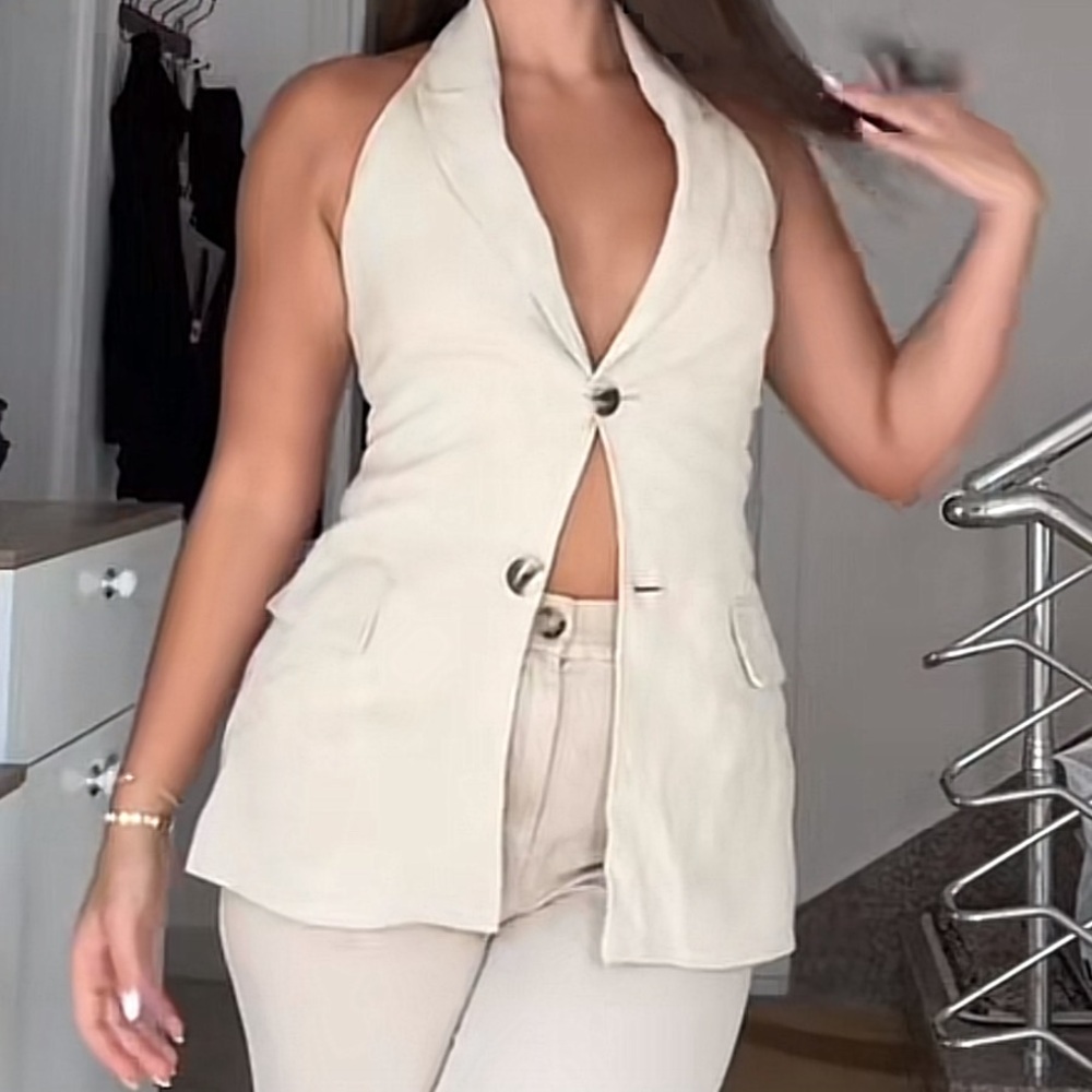 Zara Halter Vest - Picture 2 of 3